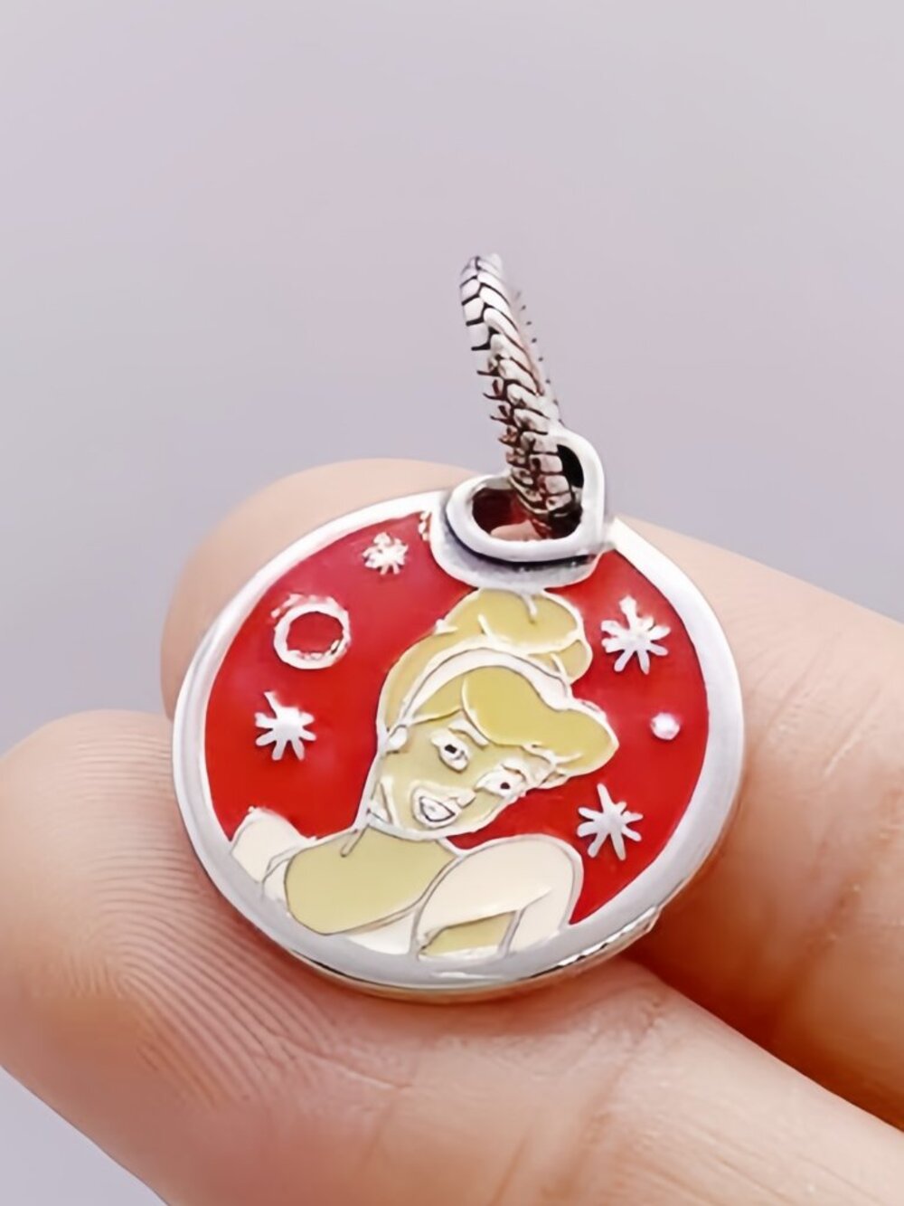 Pandora Run Disney 5K Pendant Dangle Charm